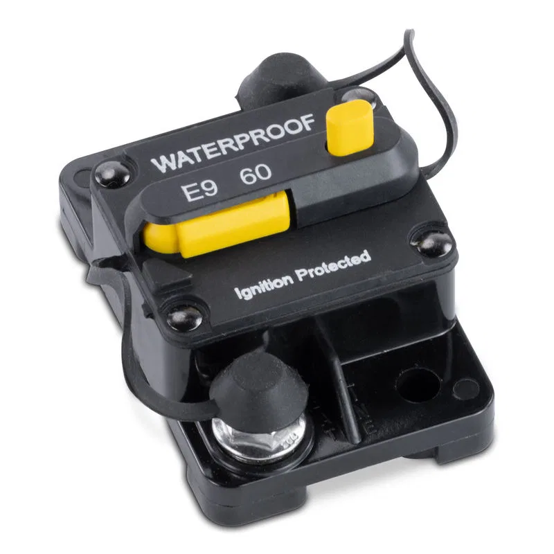 CB60000-1 – SIERRAMARINE Circuit Breaker, 15 Amp/ 42 Volt DC Push Button Manual Reset Single